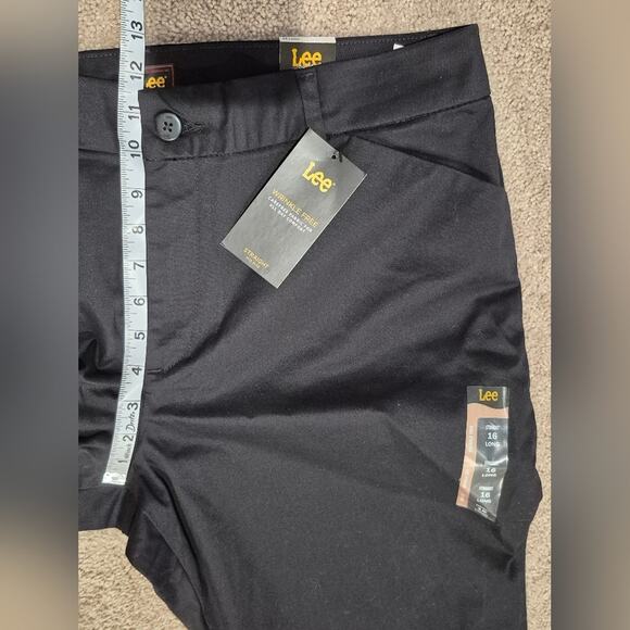NWT | Lee | Black Straight Leg Pants | Size 16 TALL - Picture 9 of 10